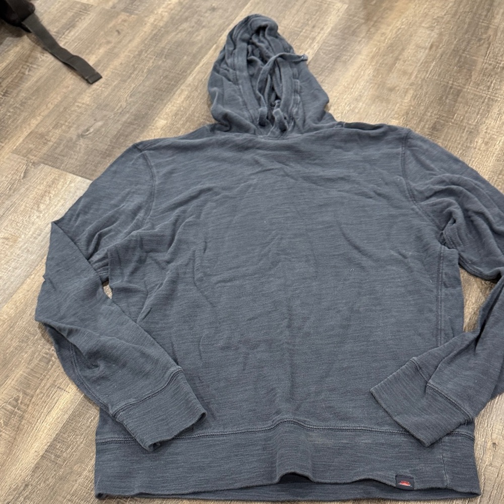 Faherty Charcoal Hoodie